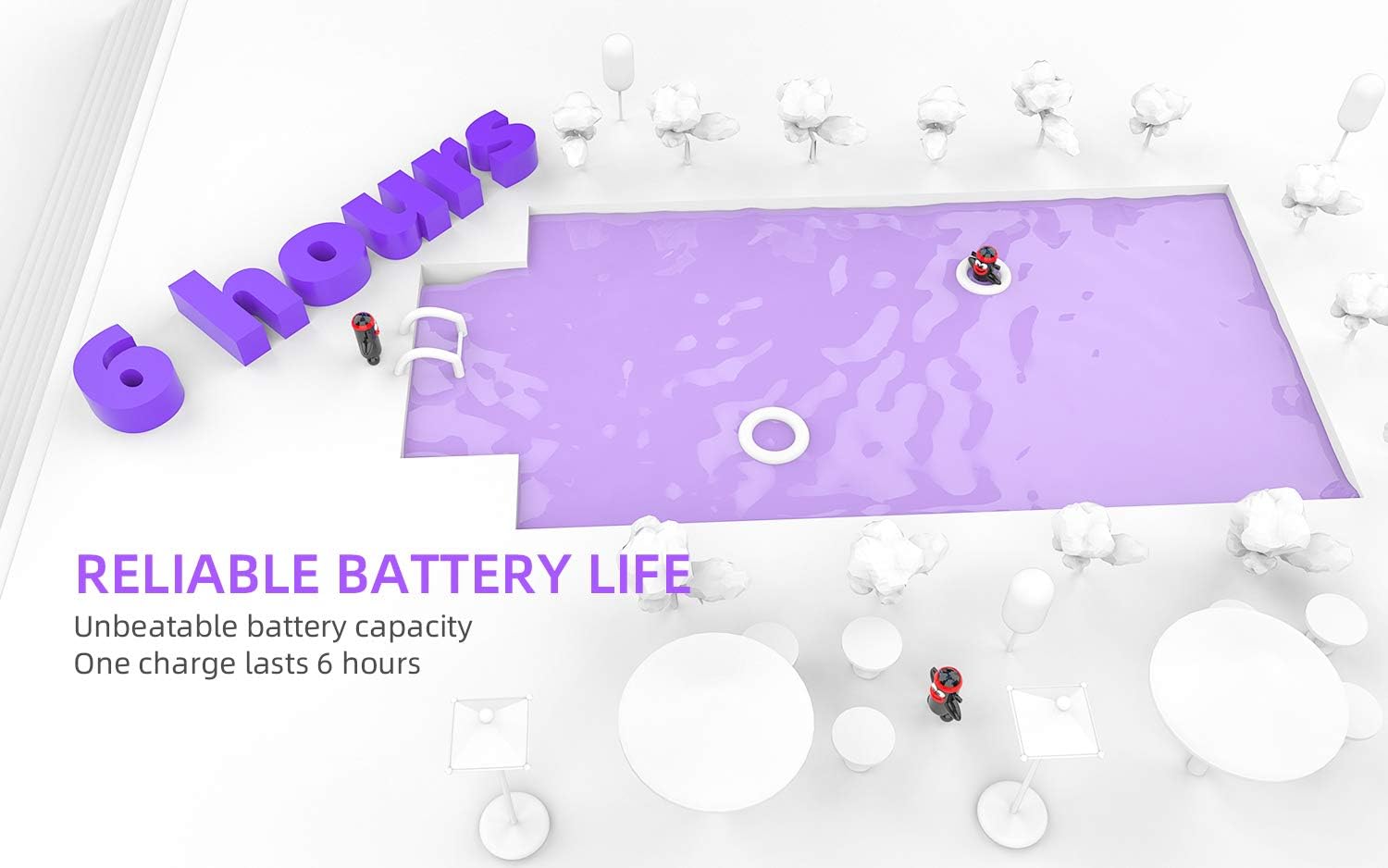 Boifun Portable DVD Player With 15.6-inch HD Rotating Screen