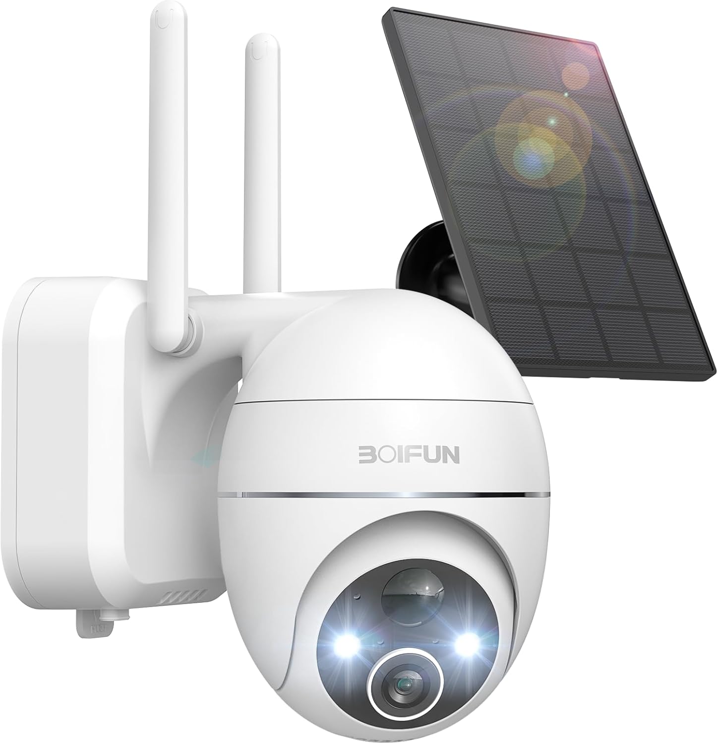 Battery-operated security camera – 100% wire-free & easy setup