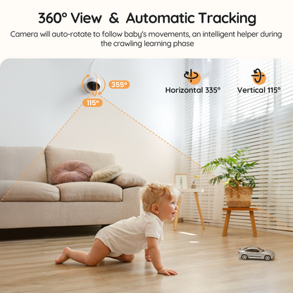 BOIFUN Baby Monitor 4TM With Face Covering Detection（Pre-Sale）